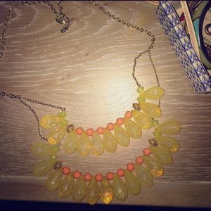 Anthropologie statement necklace