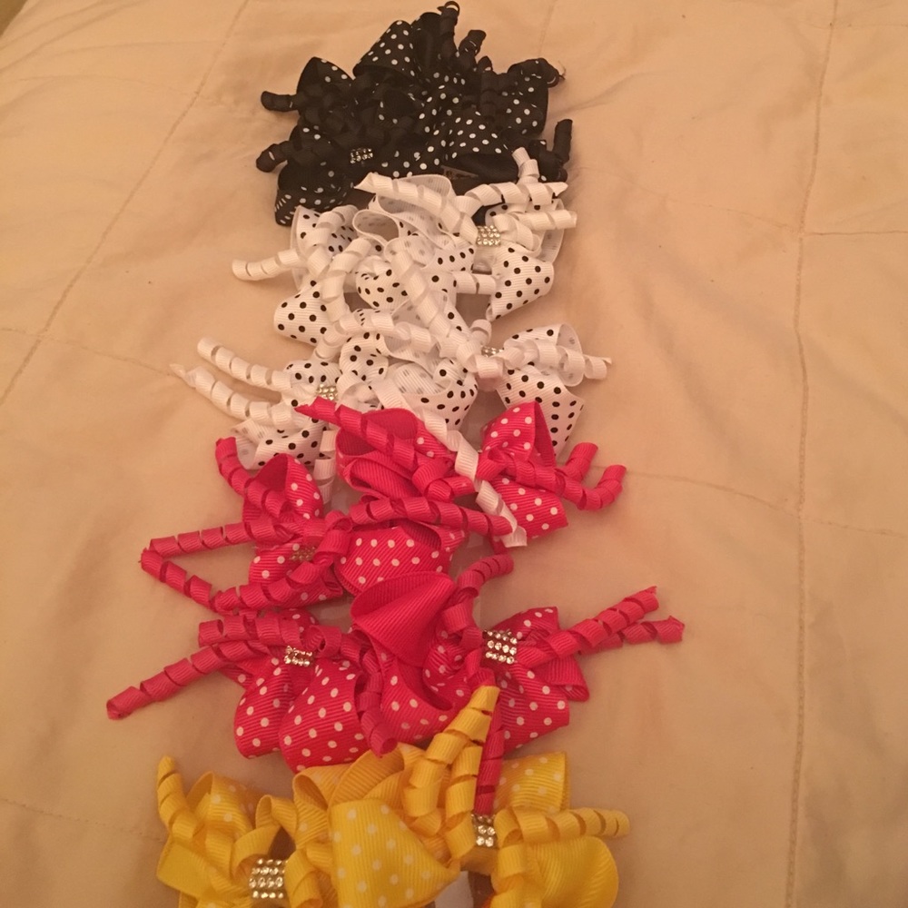 Hair clips in all colors