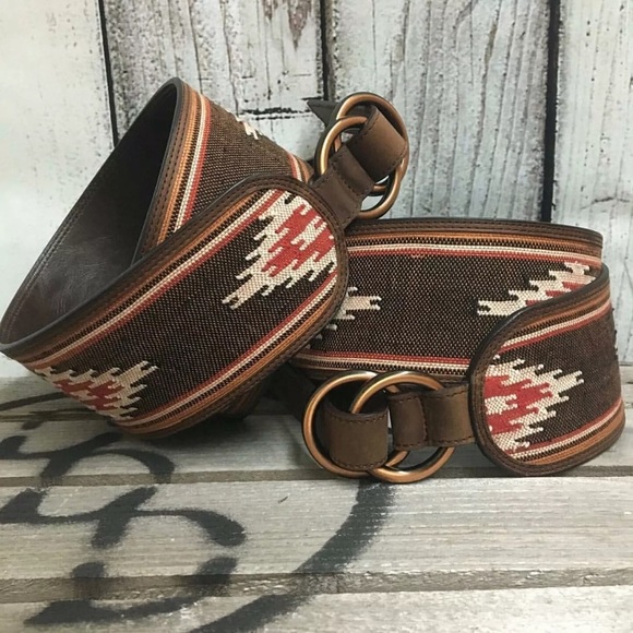 Angel Ranch Western Hip Woven Belt Southwest NWOT - Picture 4 of 8