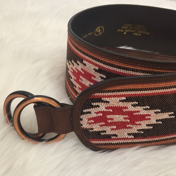 Angel Ranch Western Hip Woven Belt Southwest NWOT - Picture 6 of 8