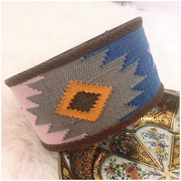 Angel Ranch Western Hip Woven Belt Southwest NWOT - Picture 7 of 8