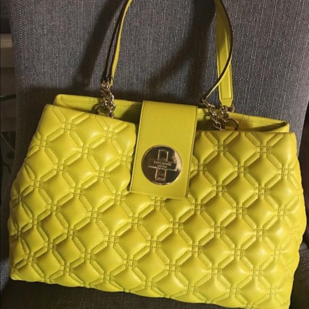 Kate Spade Purse- neon