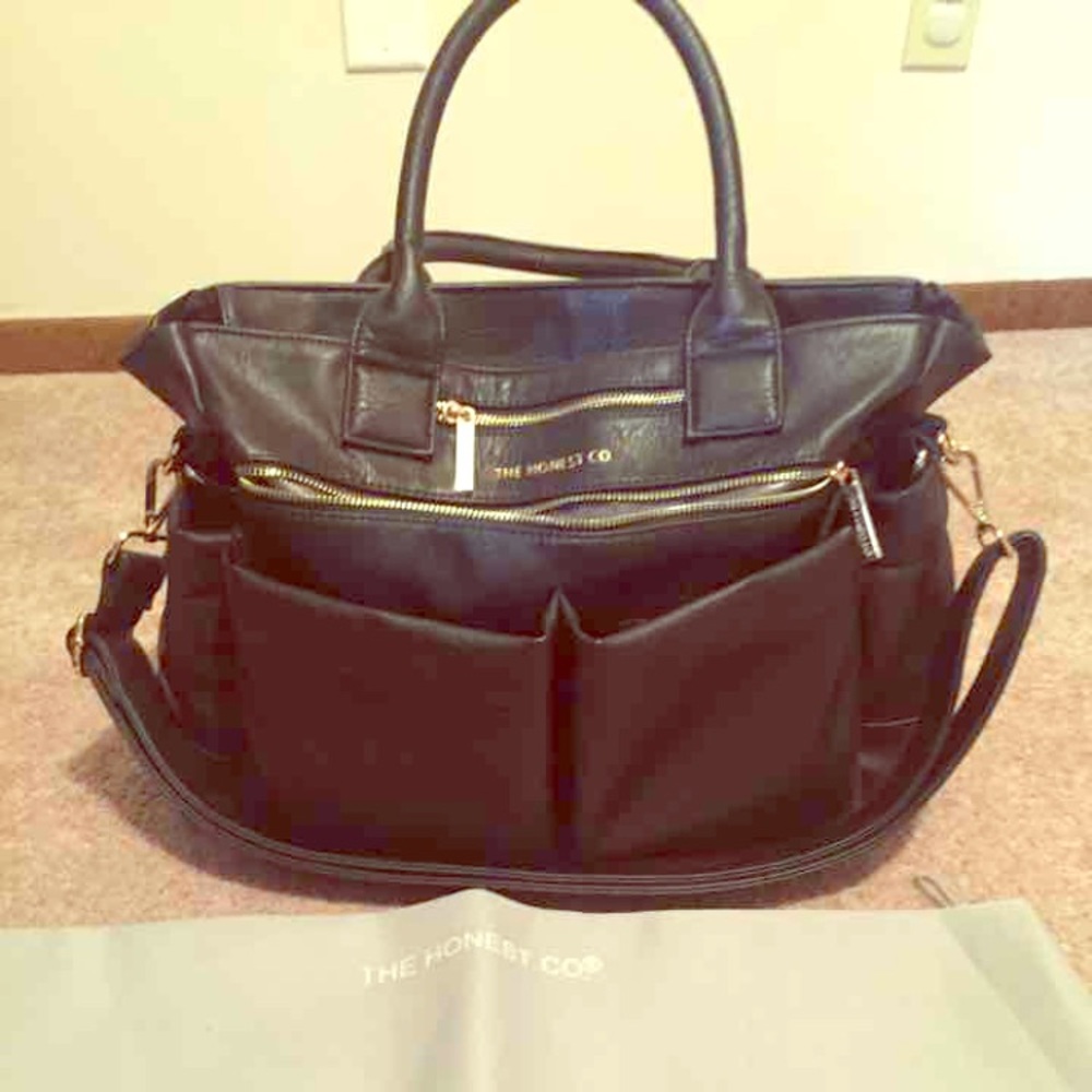 Honest co diaper tote