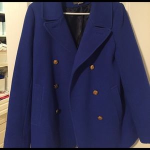 Jcrew majesty peacoat, size 14