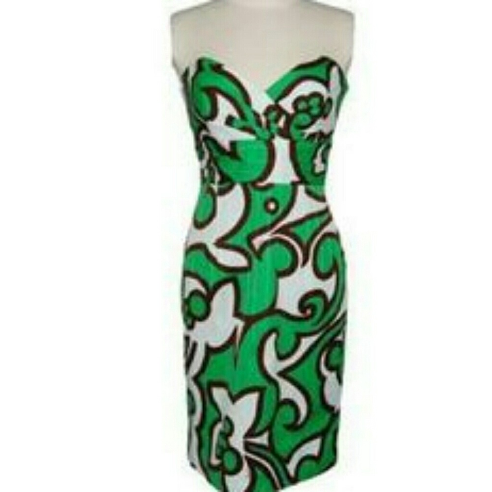 MILLY Strapless Capri Dress