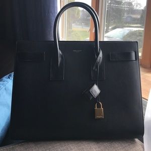 AUTHENTIC Large saint laurent sac de jour