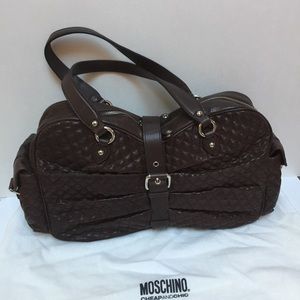 Moschino Cheap and Chic large satchel