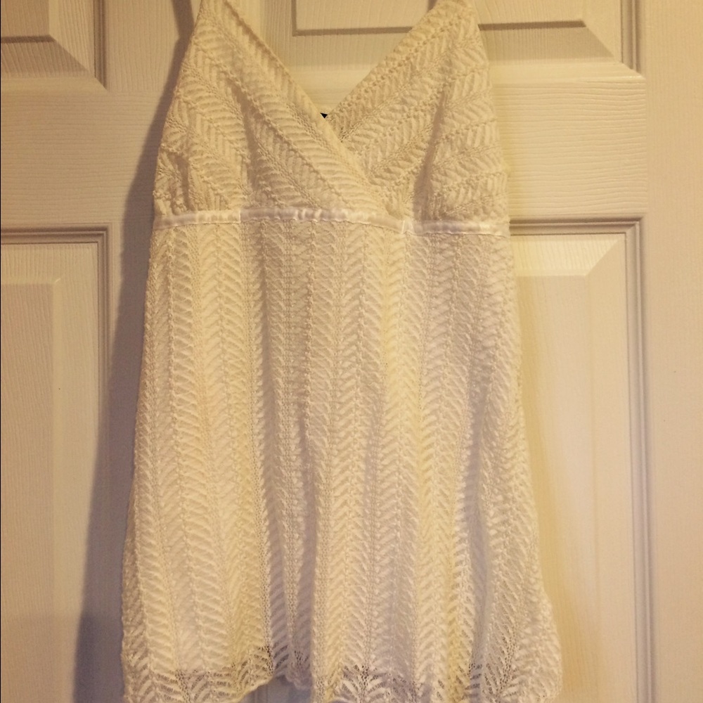 Lace cami with lining