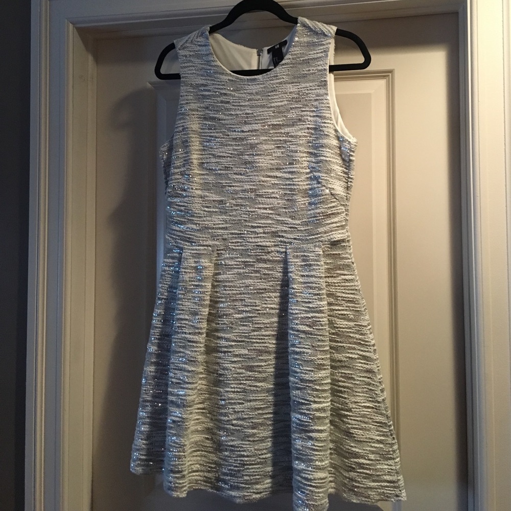 H&M Shimmer A Line Dress