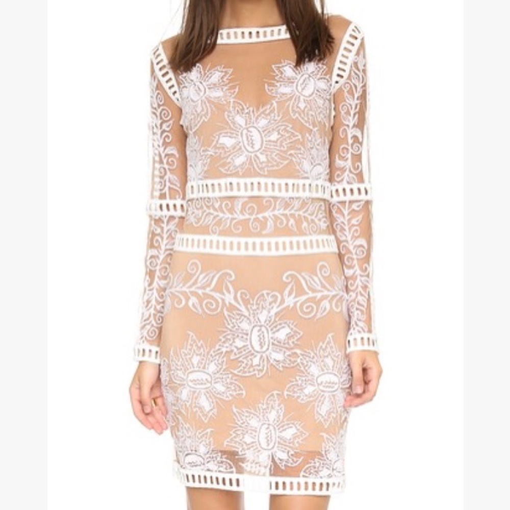 For Love & Lemons "Desert Nights" Mini Dress