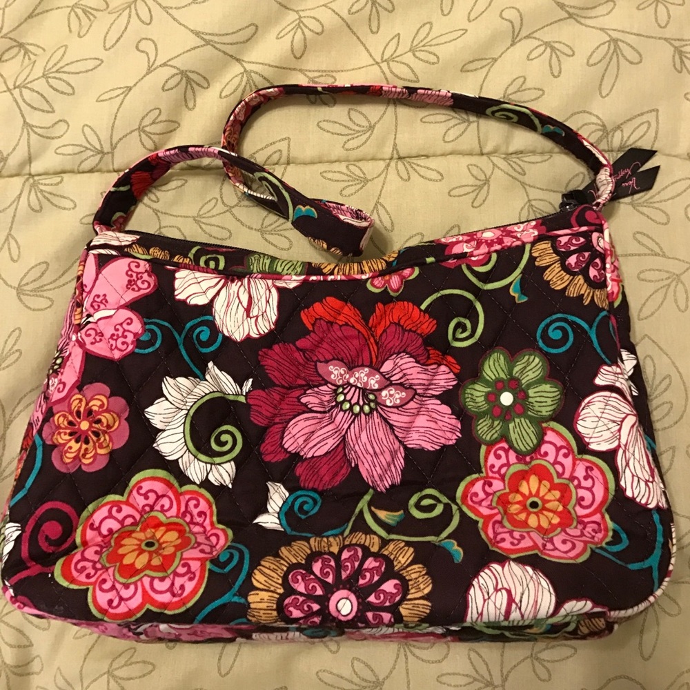 Vera Bradley Shoulder Bag in Mod Floral Pink