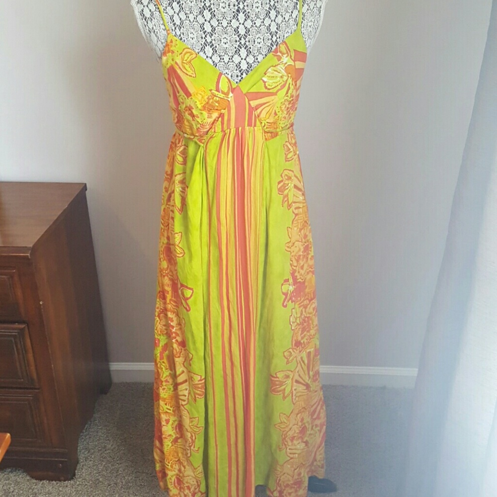 Earth song size M maxi dress, adjustable straps