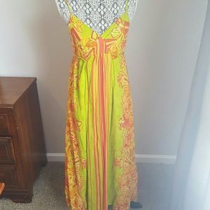 Earth song size M maxi dress, adjustable straps