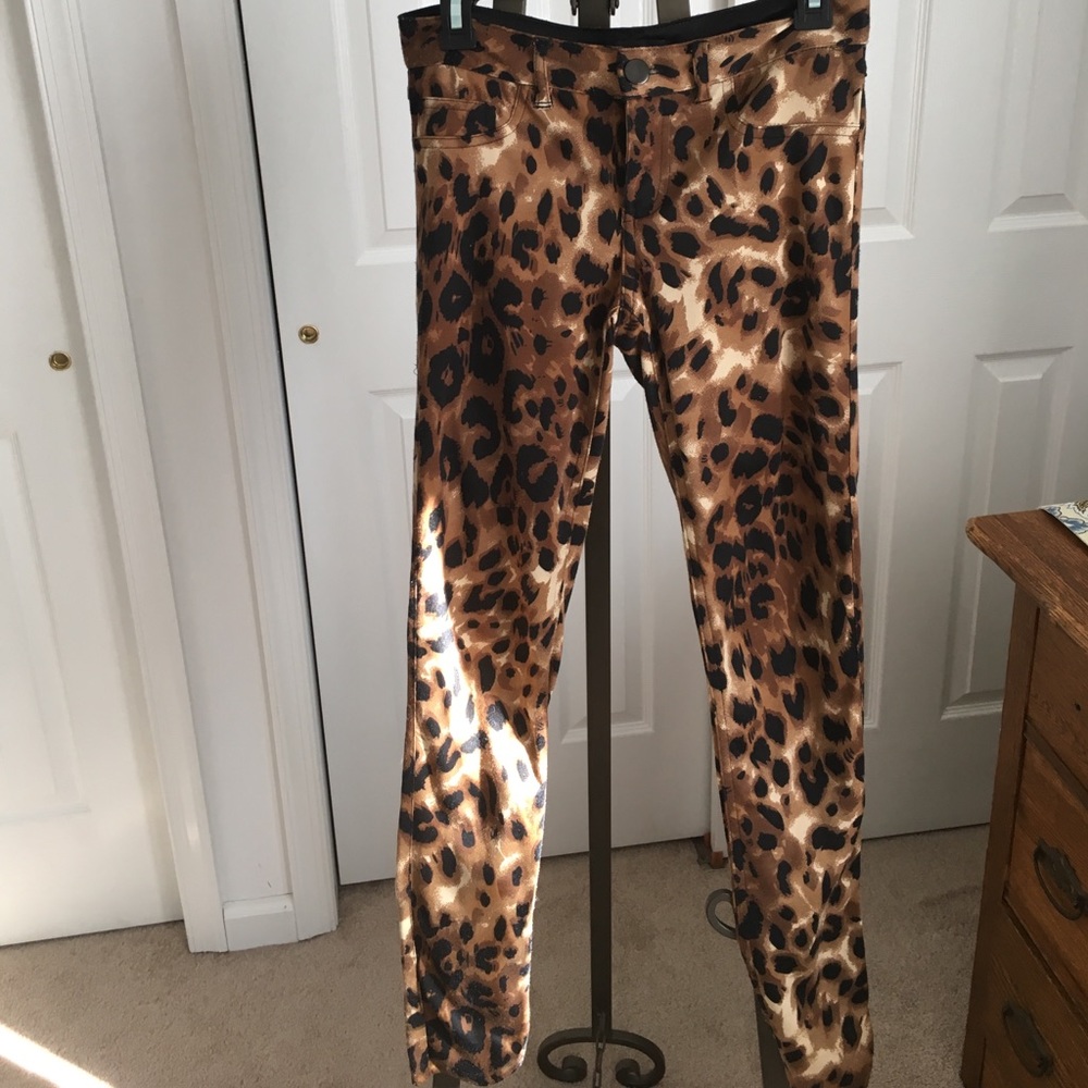 Leopard pants