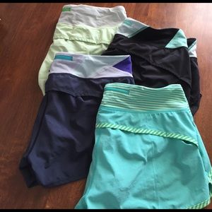 Lulu Lemon Speed Shorts *4 way stretch* size 10.