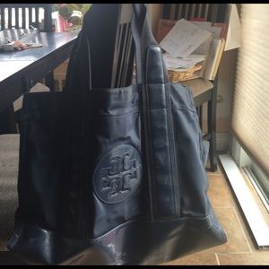 Tory Burch navy blue bag