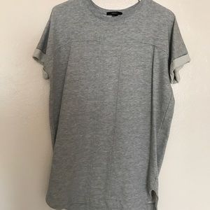 Short Sleeved Sweatshirt Dress