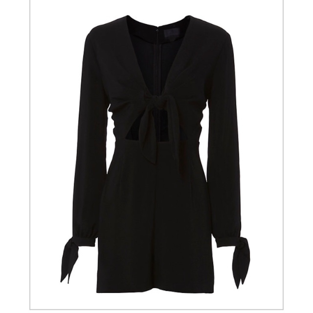 Winter Knot Romper-shopbop intermix revolve NWT