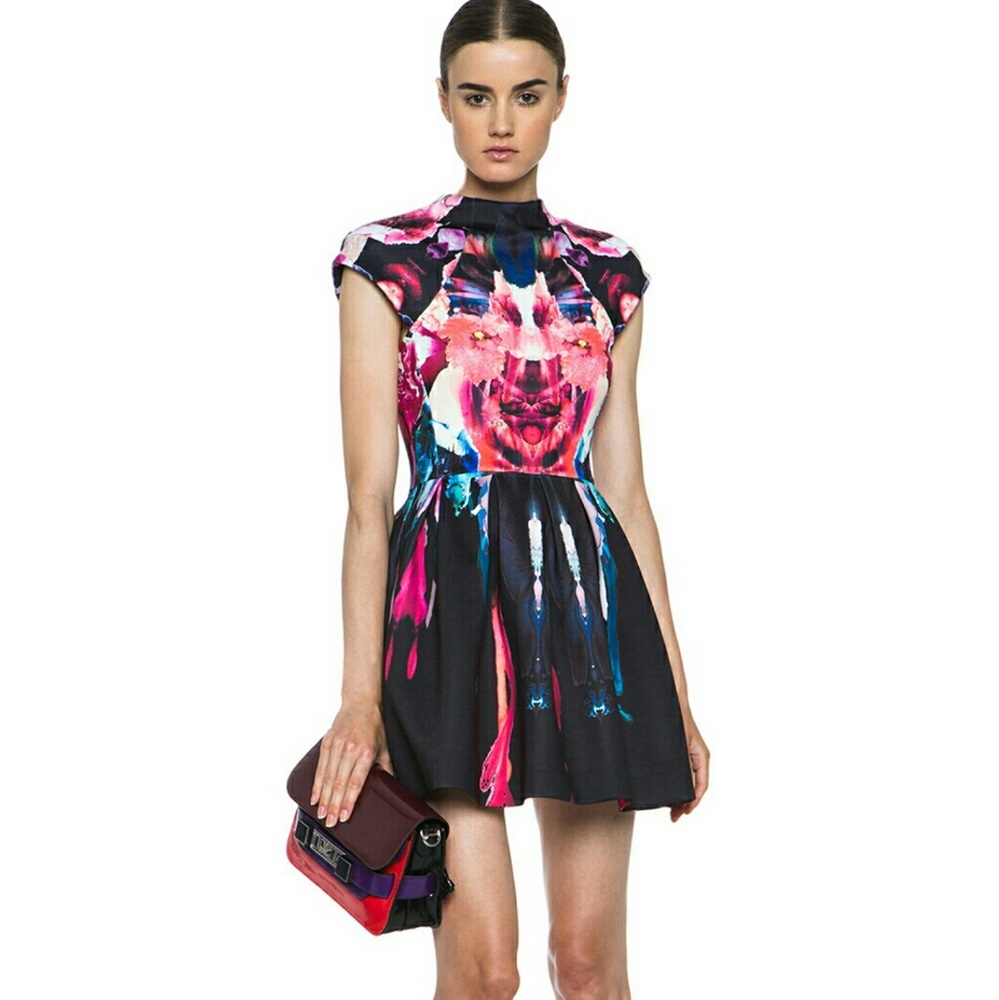 Size 0 Nicholas Scuba Floral Dress