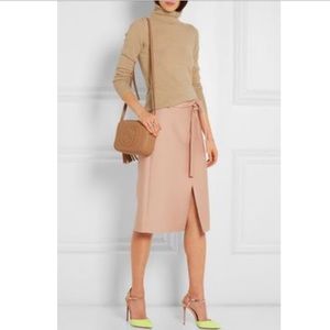 J.Crew Collection Leslie silk-blend faille skirt