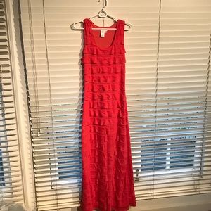 Sophie Max Coral along Dress