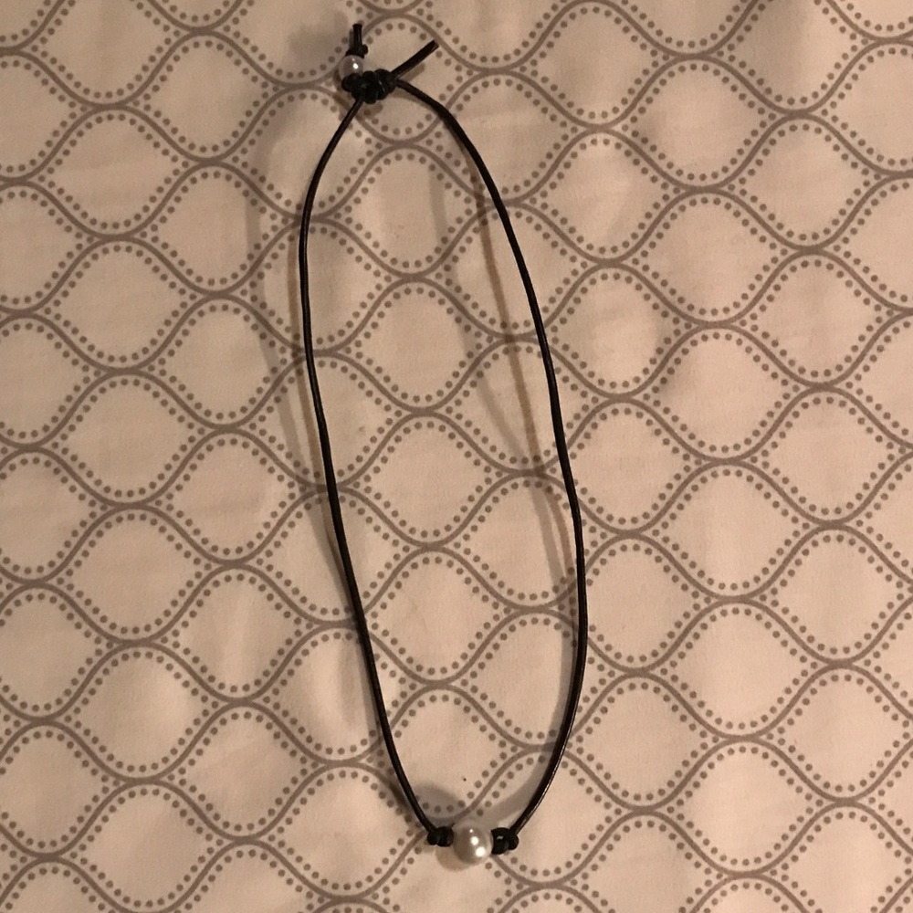 Adjustable pearl necklace!