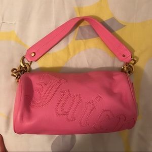Juicy Couture pink/gold chain handbag
