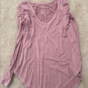 AE cage front long sleeve