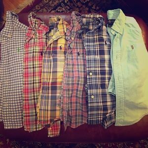 Long sleeve Ralph Lauren button down shirts