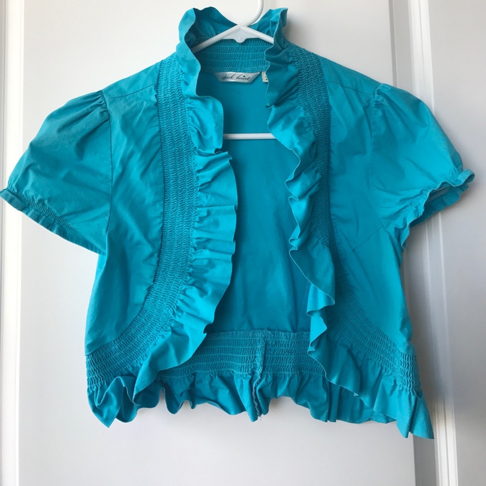 Derek Heart cropped blazer