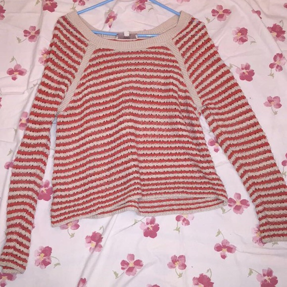 Striped Knit Sweater - Picture 1 of 3