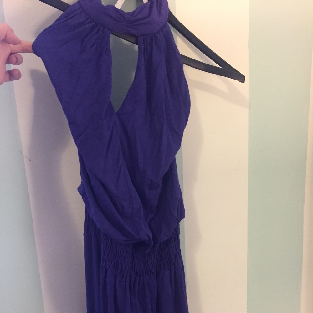 Laundry Purple Keyhole Maxi Dress!