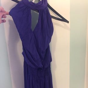 Laundry Purple Keyhole Maxi Dress!