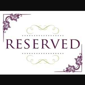Reserved item