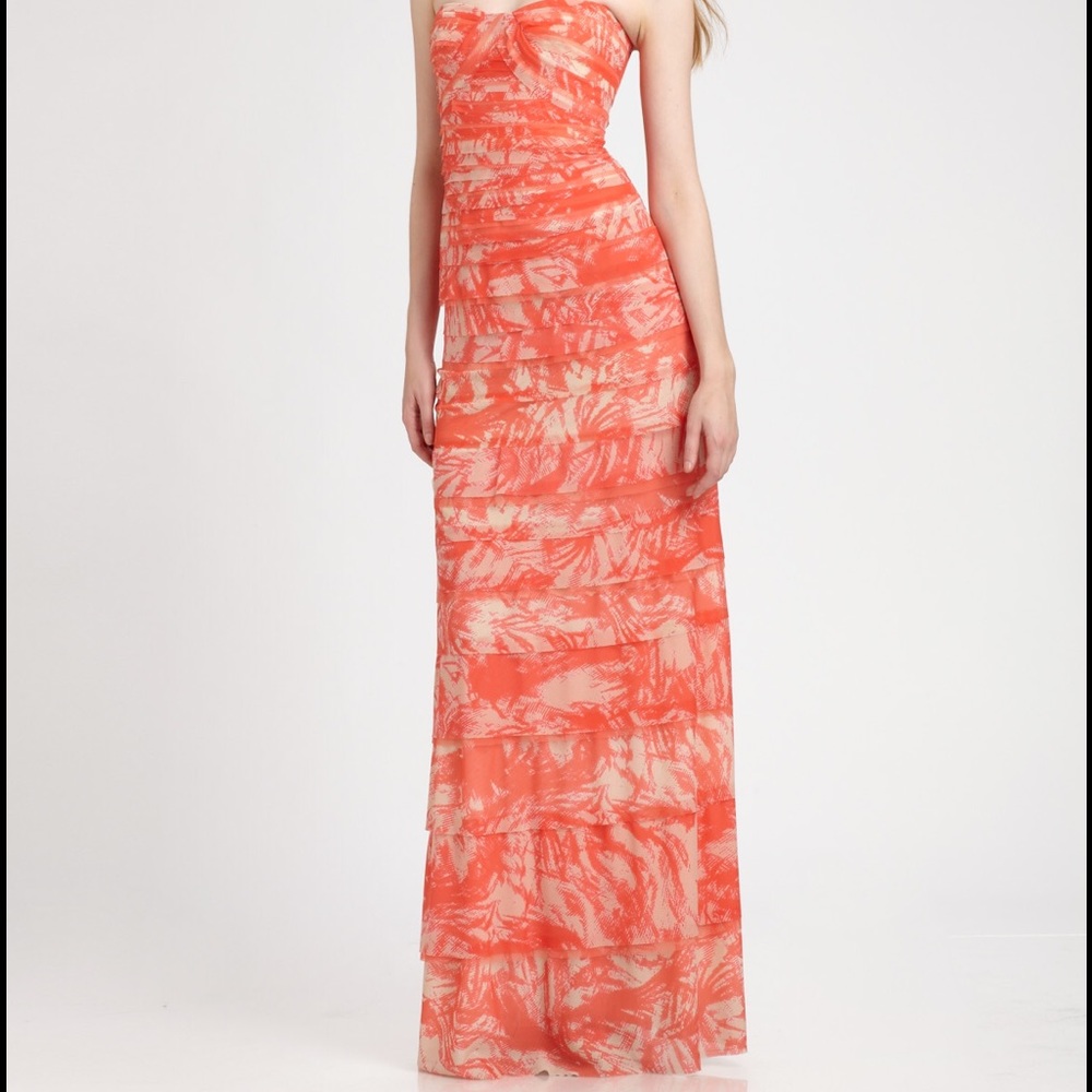 BCBG floor length gown