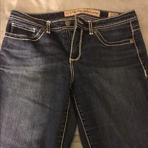 Women's size 10 boot cut jeans.
