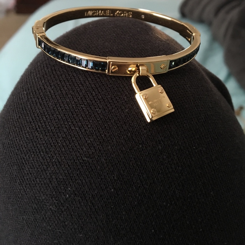 Michaela Kors dangle padlock bracelet