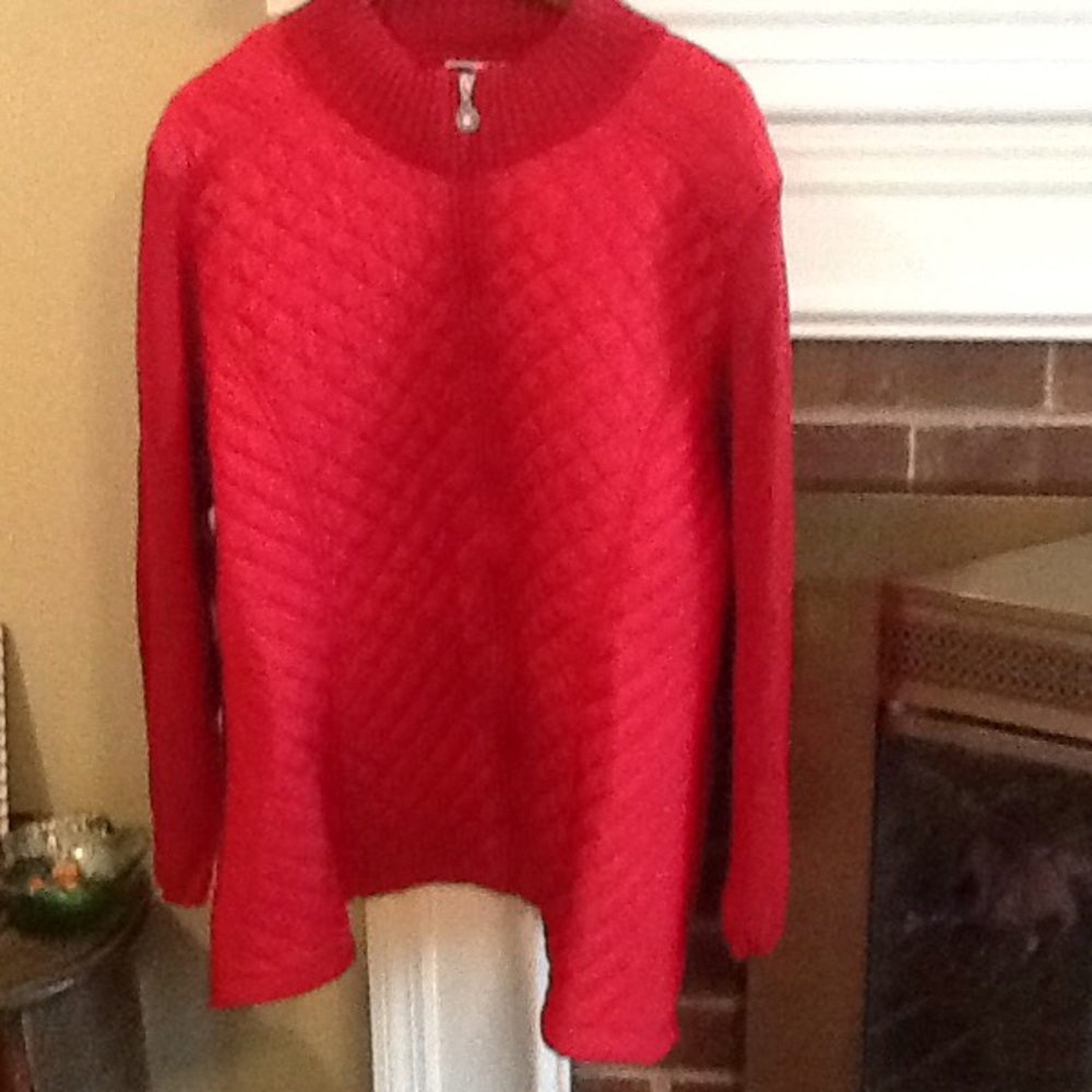 Catherine's red jacket