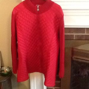 Catherine's red jacket