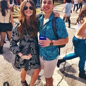 Black and White Francesca's Dress