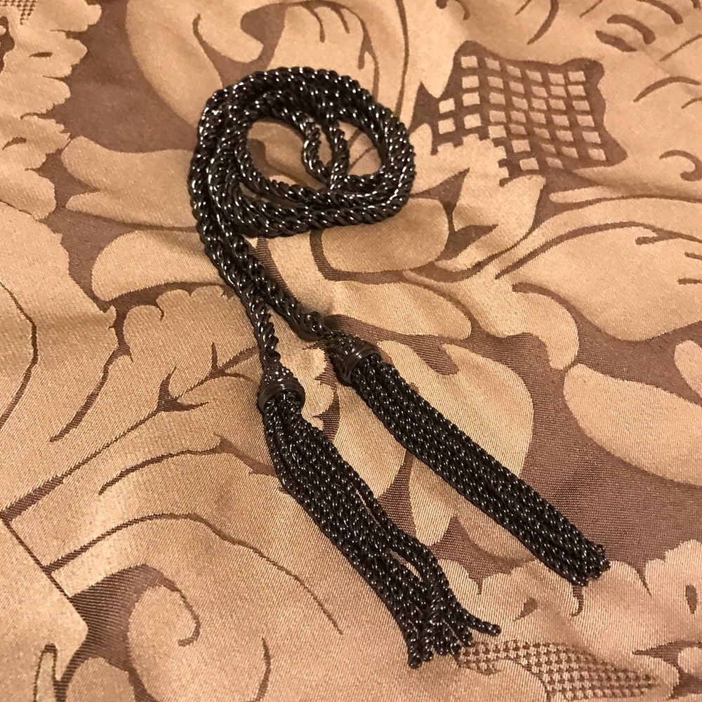 Beautiful Gunmetal Jake Necklace