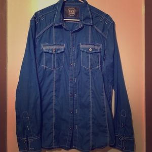 Men's button down shirt