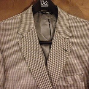 Jos A Bank Signature NWT Houndstooth Blazer 40R