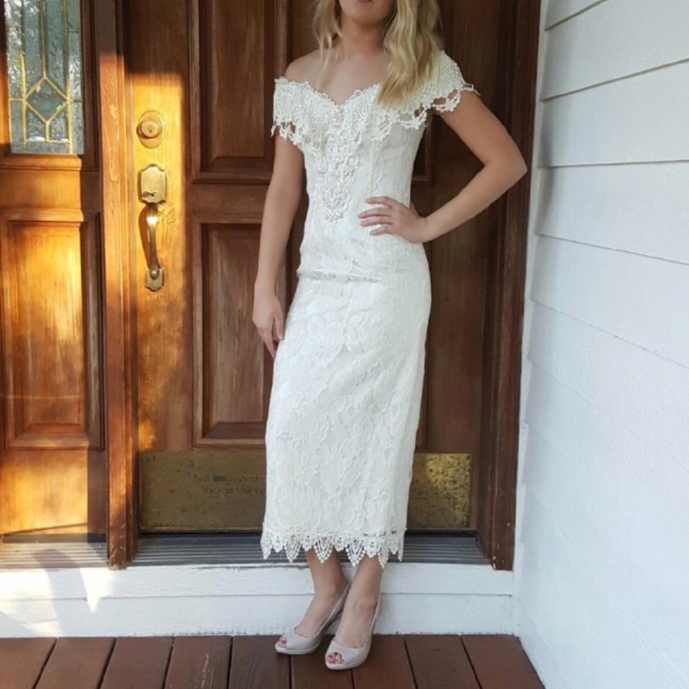 Vintage Scott McClintock wedding dress
