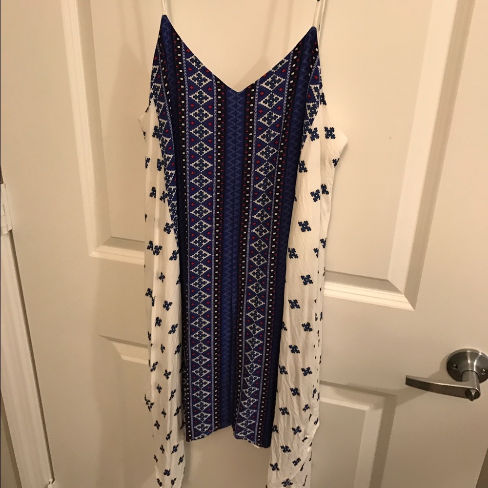 red white and blue Francesca's Dress!