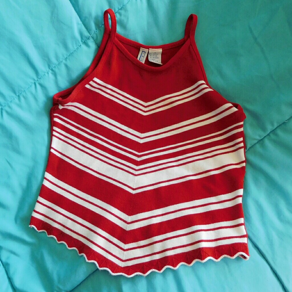 Vintage Smudge Sweater Tank Top