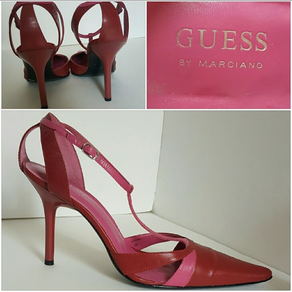 Guess by Marciano Shoes - 🌺PRICE DROP🌺 Guess by Marciano leather T strap