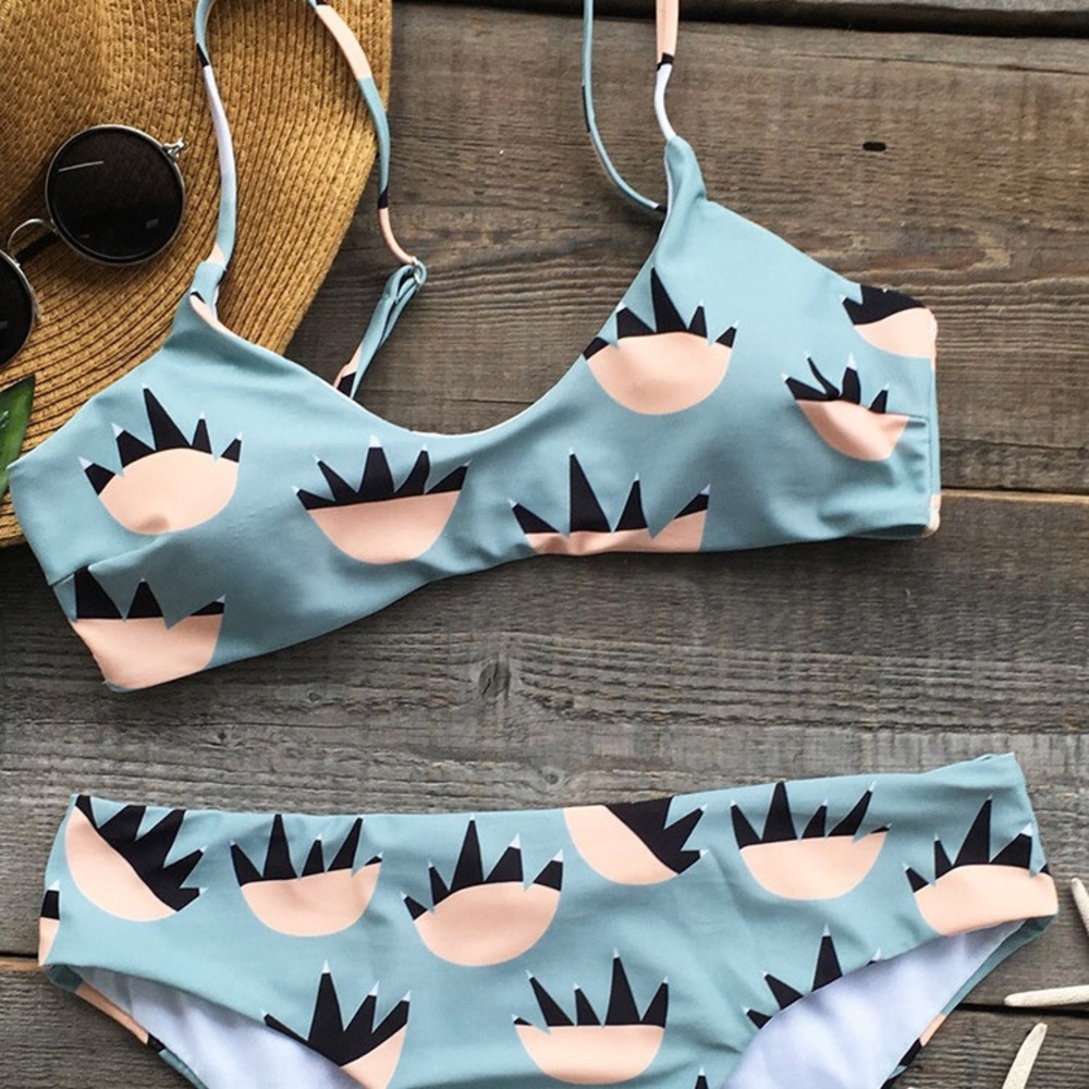 Bear Claw Swimsuit Bikini Cupshe - size medium