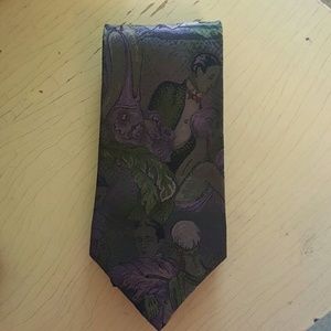 Unique 1920s scene Mario Valentino Necktie