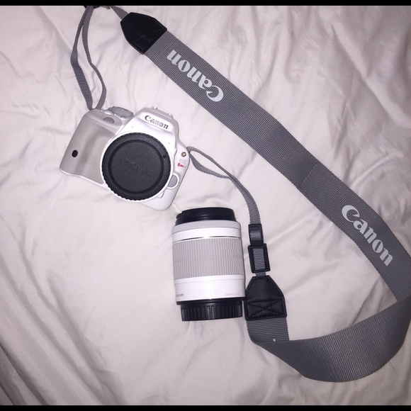 white!!!!!! canon rebel sl1. perfect condition - Picture 1 of 1